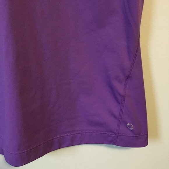 MEC Purple Sporty Muscle Shirt With Reflectors - Picture 5 of 13